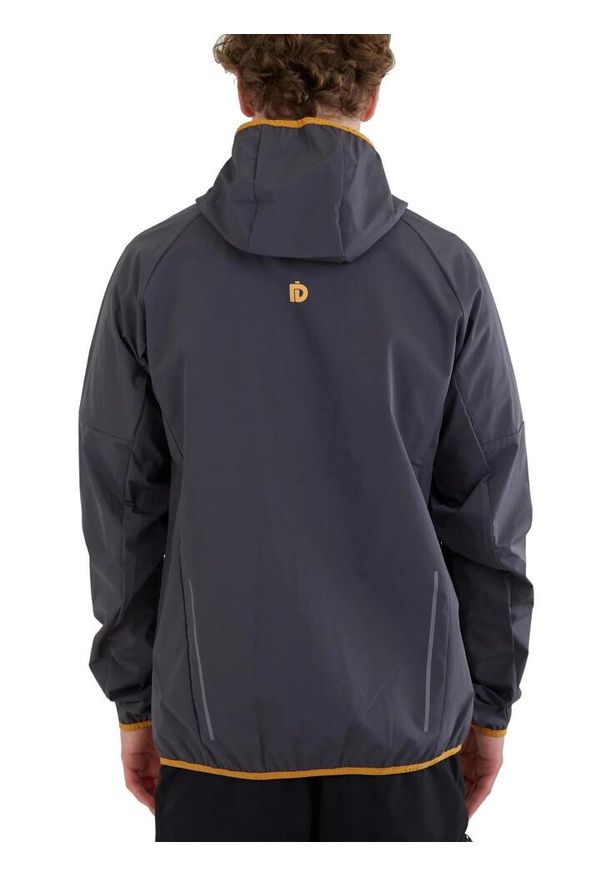FUNDANGO - Kurtka softshellowa męska Fundango Alloy Hooded Softshell. Kolor: szary. Materiał: softshell. Sezon: zima