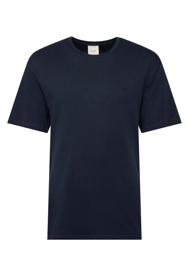 Calvin Klein T-Shirt LV04LB275G Granatowy Regular Fit. Kolor: niebieski. Materiał: bawełna