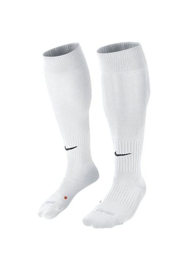 Getry piłkarskie dla dorosłych Nike Classic II. Kolor: biały. Sport: piłka nożna