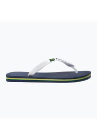 Japonki plażowe męskie Ipanema Clas Brasil. Okazja: na plażę. Kolor: niebieski, biały, wielokolorowy. Materiał: tkanina. Styl: casual, sportowy