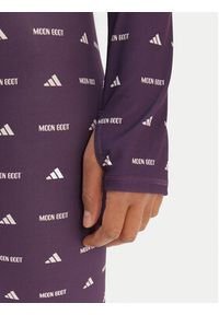 Adidas - adidas Bluzka Moon Boot JM1104 Fioletowy Slim Fit. Kolor: fioletowy. Materiał: syntetyk #4
