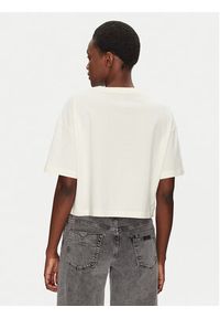 Converse T-Shirt Thorned 10028306-A01 Écru Oversize. Materiał: bawełna #5