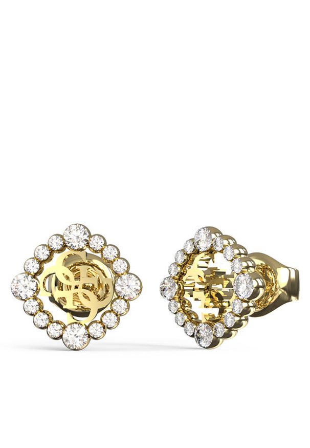 Guess Kolczyki JUBE04 645JW Złoty. Materiał: metalowe. Kolor: złoty