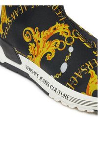 Versace Jeans Couture Sneakersy Dynamic 77VA3SA4 Czarny. Kolor: czarny. Materiał: materiał #4