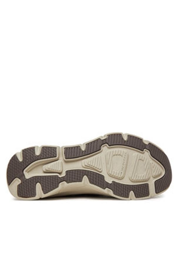 skechers - Skechers Sneakersy D'Lux Walker 2.0-Reeler 232463/BRN Brązowy. Kolor: brązowy. Materiał: materiał
