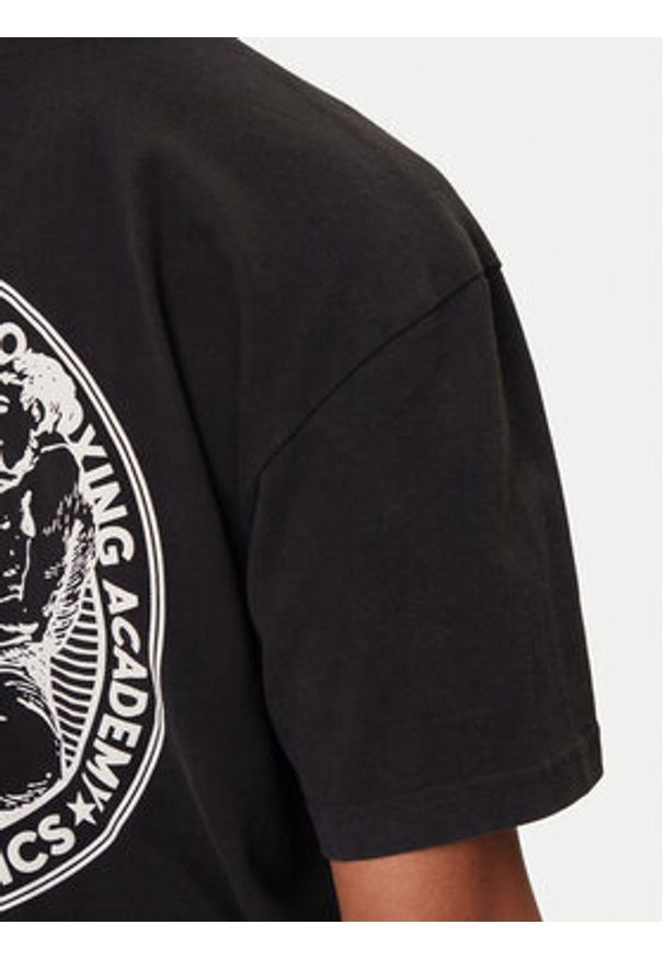 Hugo - HUGO T-Shirt Dwresto 50542366 Czarny Regular Fit. Kolor: czarny. Materiał: bawełna