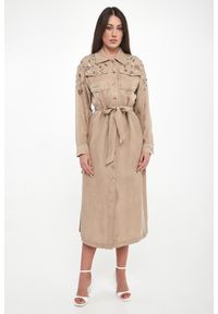 Liu Jo - Sukienka szmizjerka z ozdobnymi kamieniami LIU JO. Typ sukienki: szmizjerki #3