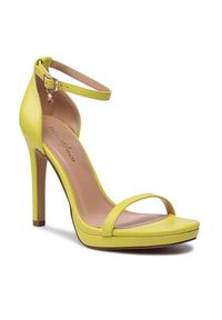 DeeZee Sandały LS5133-10 Żółty. Kolor: żółty. Materiał: skóra #5