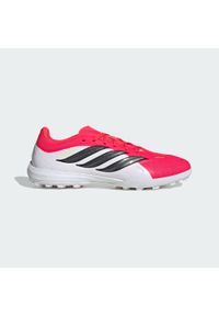 Adidas - Halowe buty piłkarskie z wywijanym językiem PREDATOR LEAGUE. Kolor: czerwony, czarny, wielokolorowy, biały. Wzór: gładki. Sport: piłka nożna #1