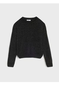 Sinsay - Sweter basic - czarny. Kolor: czarny #1