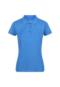 Regatta - Damska Koszulka Polo Sinton. Typ kołnierza: polo. Kolor: niebieski #1
