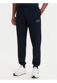 EA7 Emporio Armani Spodnie dresowe 7M002248 AF26242 UB102 Granatowy Regular Fit. Kolor: niebieski. Materiał: syntetyk #1