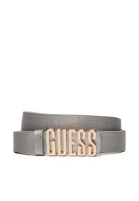 Guess Pasek Damski Meridian (BG) Belts BW9114 P4225 Srebrny. Kolor: srebrny. Materiał: skóra #1