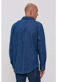 Levi's® - Levi's - Koszula jeansowa. Okazja: na spotkanie biznesowe, na co dzień. Typ kołnierza: kołnierzyk klasyczny. Kolor: niebieski. Materiał: jeans. Długość rękawa: długi rękaw. Długość: długie. Wzór: gładki. Styl: biznesowy, casual, klasyczny #3