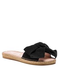 Manebi Espadryle Sandals With Bow K 1.0 J0 Czarny. Kolor: czarny. Materiał: zamsz, skóra #9