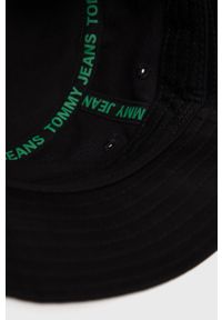 Tommy Jeans Kapelusz kolor czarny bawełniany. Kolor: czarny. Materiał: bawełna #3