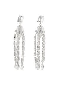 Weekend Max Mara Klipsy Callas 2525756095650 Srebrny. Materiał: metalowe. Kolor: srebrny