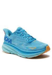 HOKA - Hoka Buty do biegania Clifton 9 Wide 1127896 Niebieski. Kolor: niebieski