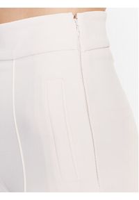Elisabetta Franchi Spodnie materiałowe PA-054-31E2-V250 Écru Regular Fit. Materiał: syntetyk #3