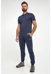 EA7 Emporio Armani - Polo męskie EA7 EMPORIO ARMANI. Typ kołnierza: polo #4