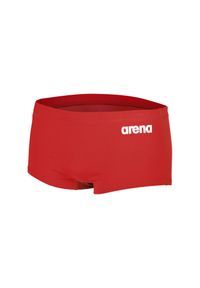 Kąpielówki z niskim stanem Arena Solid. Stan: obniżony. Kolor: wielokolorowy, biały, czerwony #1