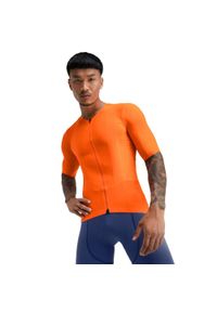 SIROKO - Męska ultralekka koszulka rowerowa Kolarstwo Siroko SRX Altea. Kolor: pomarańczowy. Materiał: jersey, nylon. Sport: kolarstwo #1