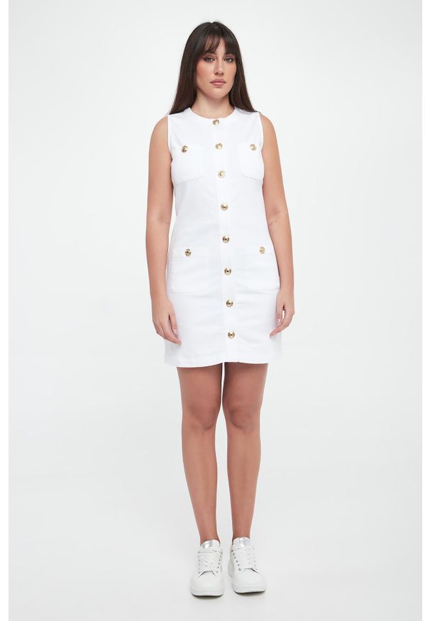 Liu Jo - Sukienka jeansowa damska LIU JO. Materiał: jeans