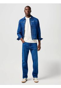 Wrangler - MESKIE SPODNIE JEANSOWE WRANGLER FRONTIER DIGITAL BLUE 112362454 #5