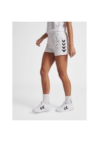 Spodenki sportowe damskie Hummel Core XK Poly Shorts Woman. Kolor: biały. Materiał: poliester #1