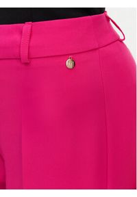 Maryley Spodnie materiałowe 25EB52Z/M24/43AL Różowy Regular Fit. Kolor: różowy. Materiał: syntetyk
