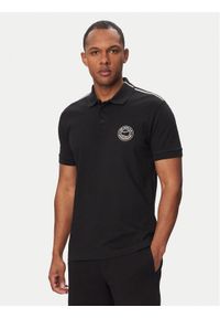 BOSS Polo Open 50560261 Czarny Regular Fit. Typ kołnierza: polo. Kolor: czarny. Materiał: bawełna #1