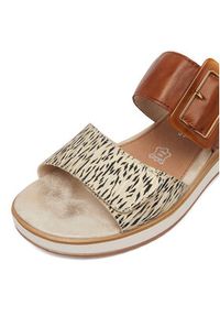 Remonte Klapki CEO-D6463-24 Brązowy. Kolor: brązowy. Materiał: skóra #4