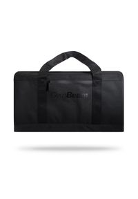 GYMBEAM - Torba sportowa GymBeam Duffle All Black. Kolor: czarny