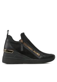 MICHAEL Michael Kors Sneakersy Willis Wedge Trainer 43F3WIFS1D Czarny. Kolor: czarny. Materiał: materiał #1