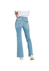 Wrangler - SPODNIE DAMSKIE WRANGLER RETRO-FLARE DESERT SKY W240UN24Y. Styl: retro #5