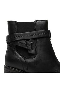 Clarks Botki Scene Star 261674624 Czarny. Kolor: czarny. Materiał: skóra #5