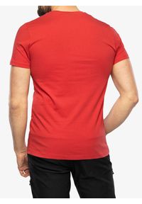 Koszulka bawełniana męska Peak Performance Original Tee. Kolor: czerwony. Materiał: bawełna