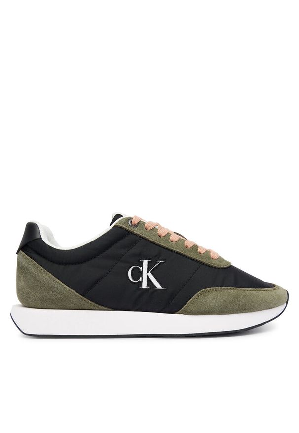 Sneakersy Calvin Klein. Kolor: czarny. Materiał: nylon