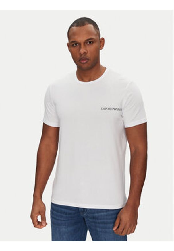 Emporio Armani Underwear Komplet t-shirtów EM000391 AF10779 M0082 Biały Regular Fit. Kolor: biały. Materiał: bawełna