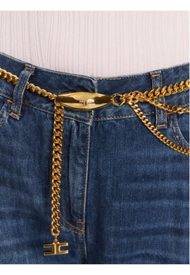Elisabetta Franchi Pasek Damski CT-31K-52E2-V390 Złoty. Kolor: złoty