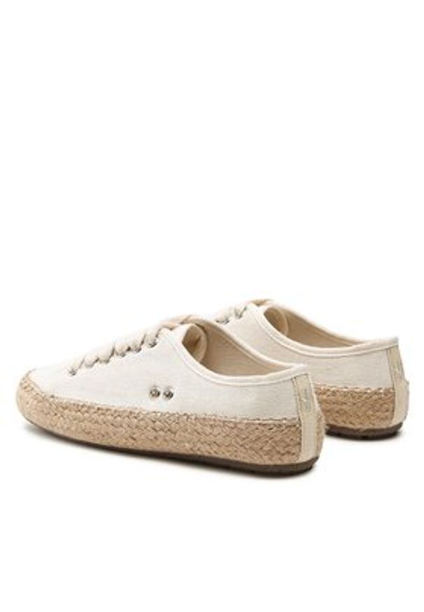 EMU Australia Espadryle W12883 Beżowy. Kolor: beżowy. Materiał: kauczuk