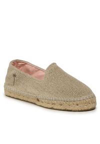 Manebi Espadryle Flat Espadrilles O 7.1 NO Beżowy. Kolor: beżowy. Materiał: materiał #5