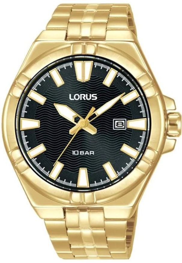 Zegarek Lorus męski RH978RX9 stalowy wodoszczelny .. Kolor: szary