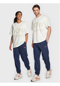 New Balance T-Shirt Unisex Athletics UT23505 Écru Oversize. Materiał: bawełna #3