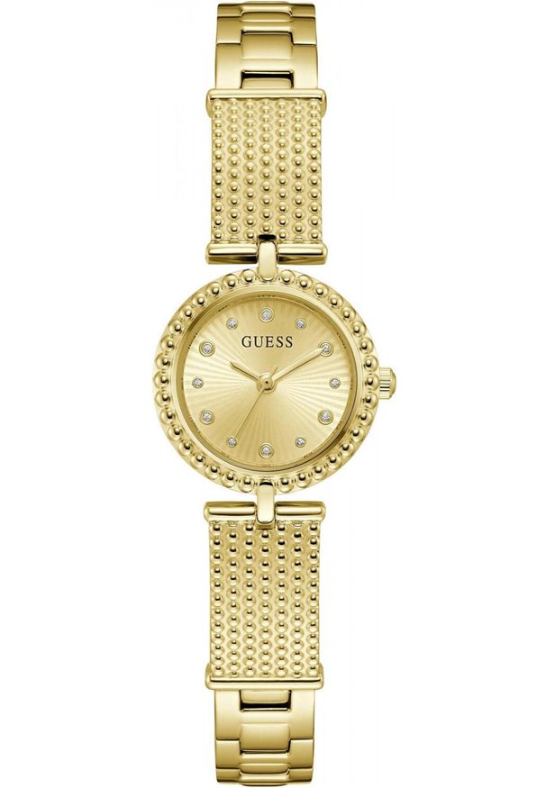 Zegarek Guess Zegarek damski Guess GW1017L2 CYRKONIE złoty. Kolor: złoty