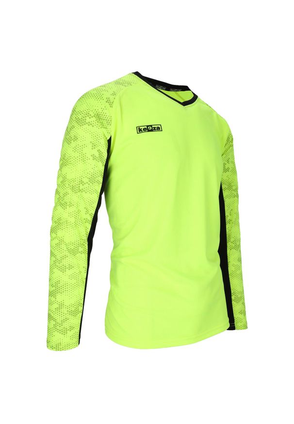 KEEZA - Bluza bramkarska Keeza Bastion Junior. Kolor: żółty. Sport: piłka nożna