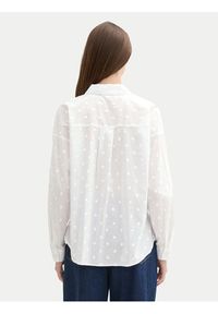 Tom Tailor Denim Koszula 1043137 Biały Regular Fit. Kolor: biały. Materiał: bawełna #3