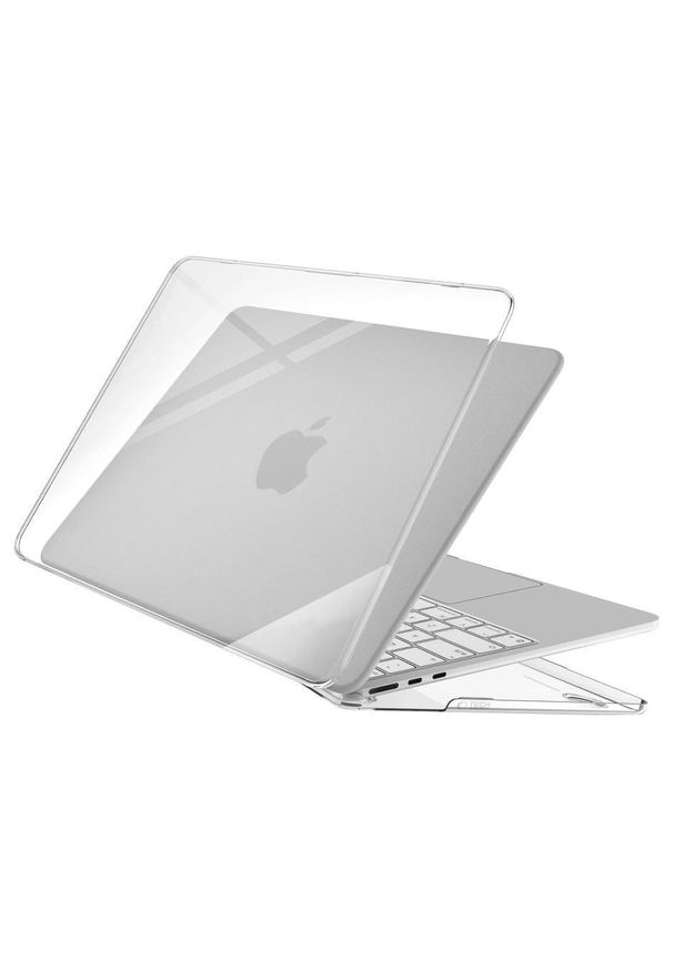 TECH-PROTECT - Etui Tech-Protect Smartshell macbook Air 15 M2-M5 2023-2026 crystal clear. Materiał: guma, softshell. Styl: casual, klasyczny