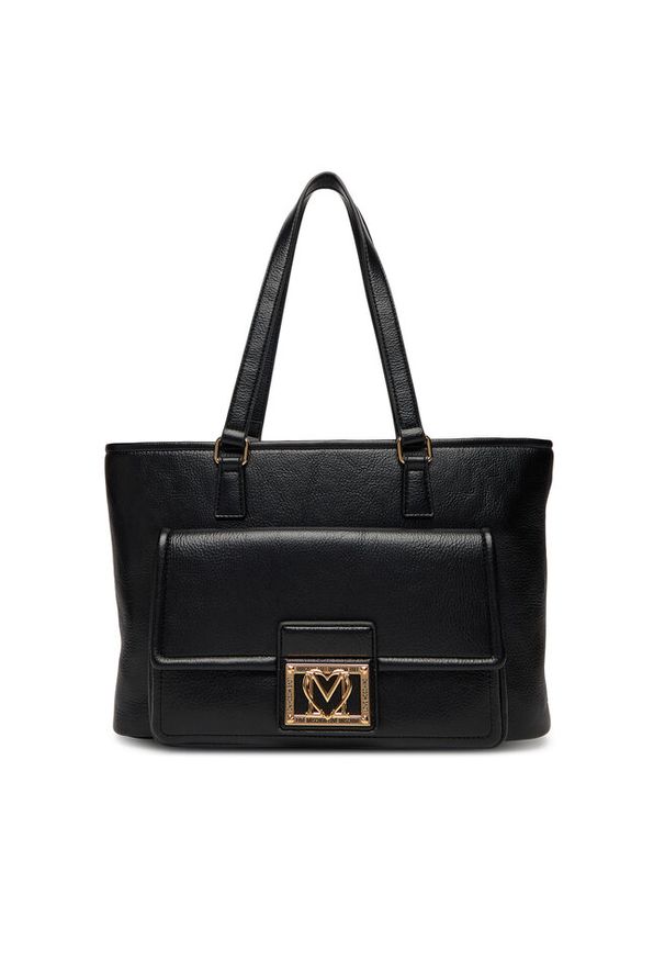 Love Moschino - Torebka LOVE MOSCHINO. Kolor: czarny