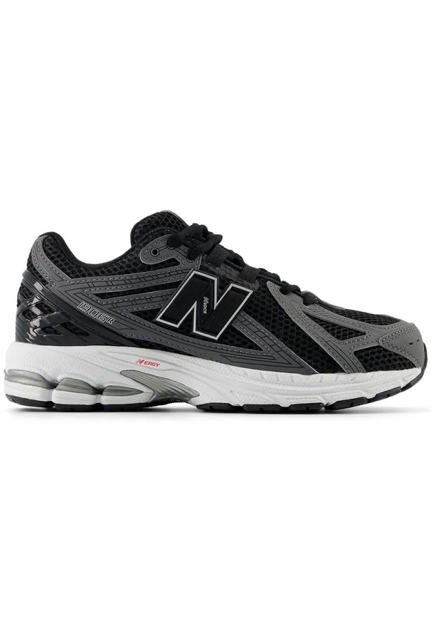 Buty dziecięce New Balance GC1906CJ – czarne. Kolor: czarny. Materiał: materiał, syntetyk, guma. Szerokość cholewki: normalna